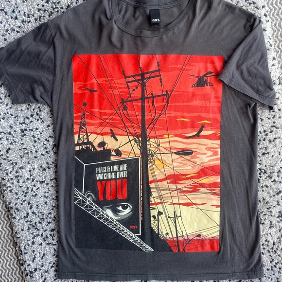 2007 Shepard Fairley Big Brother City Obey Tshirt - Picture 1 of 4